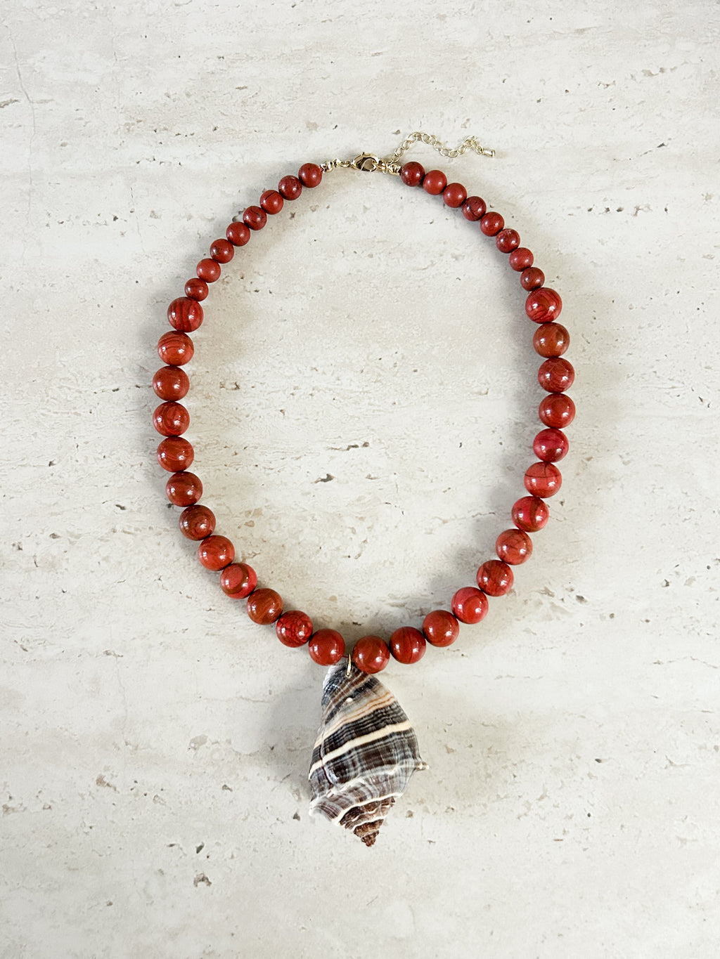 Collar Concha Jaspe