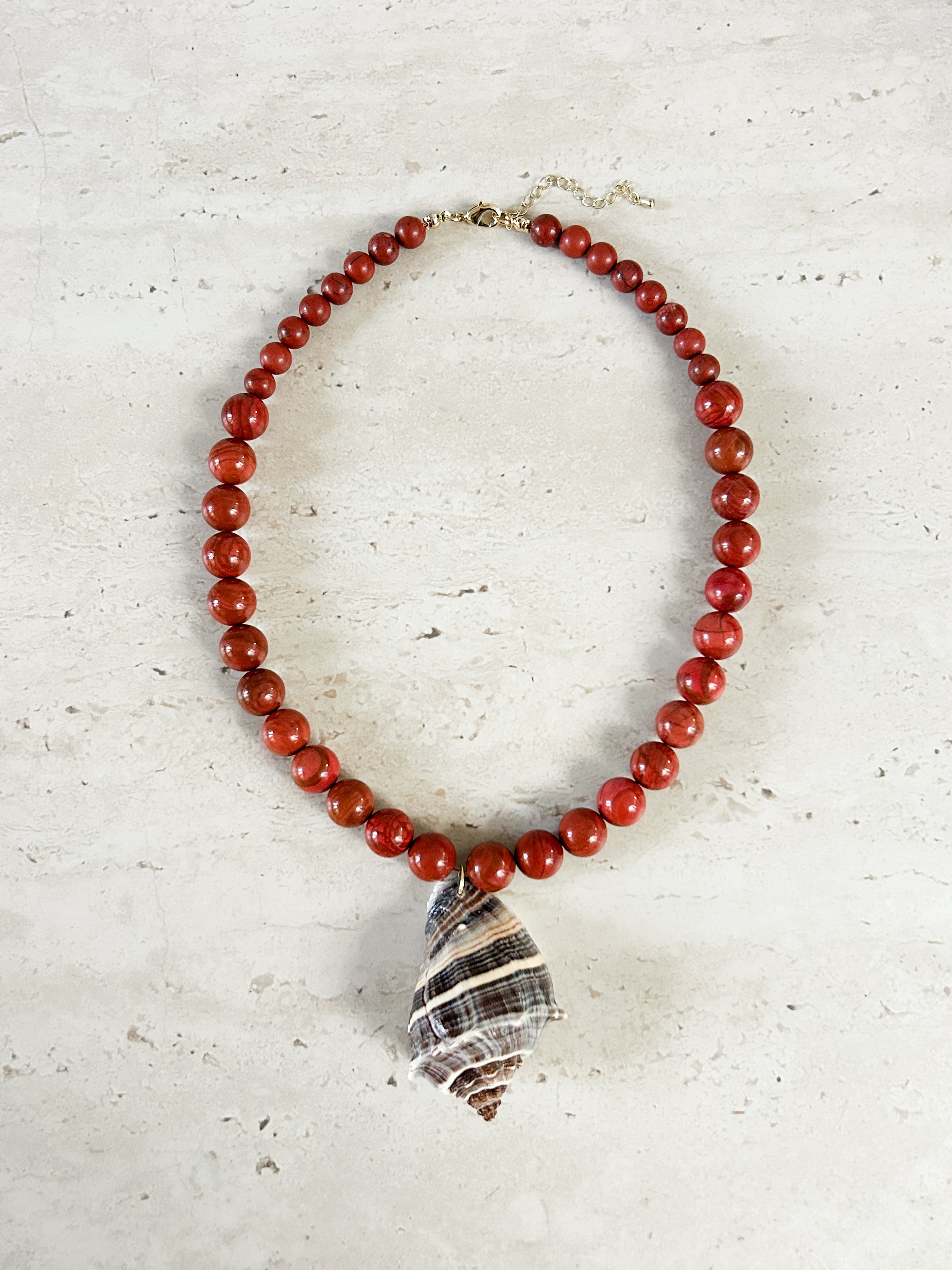 Collar Concha Jaspe