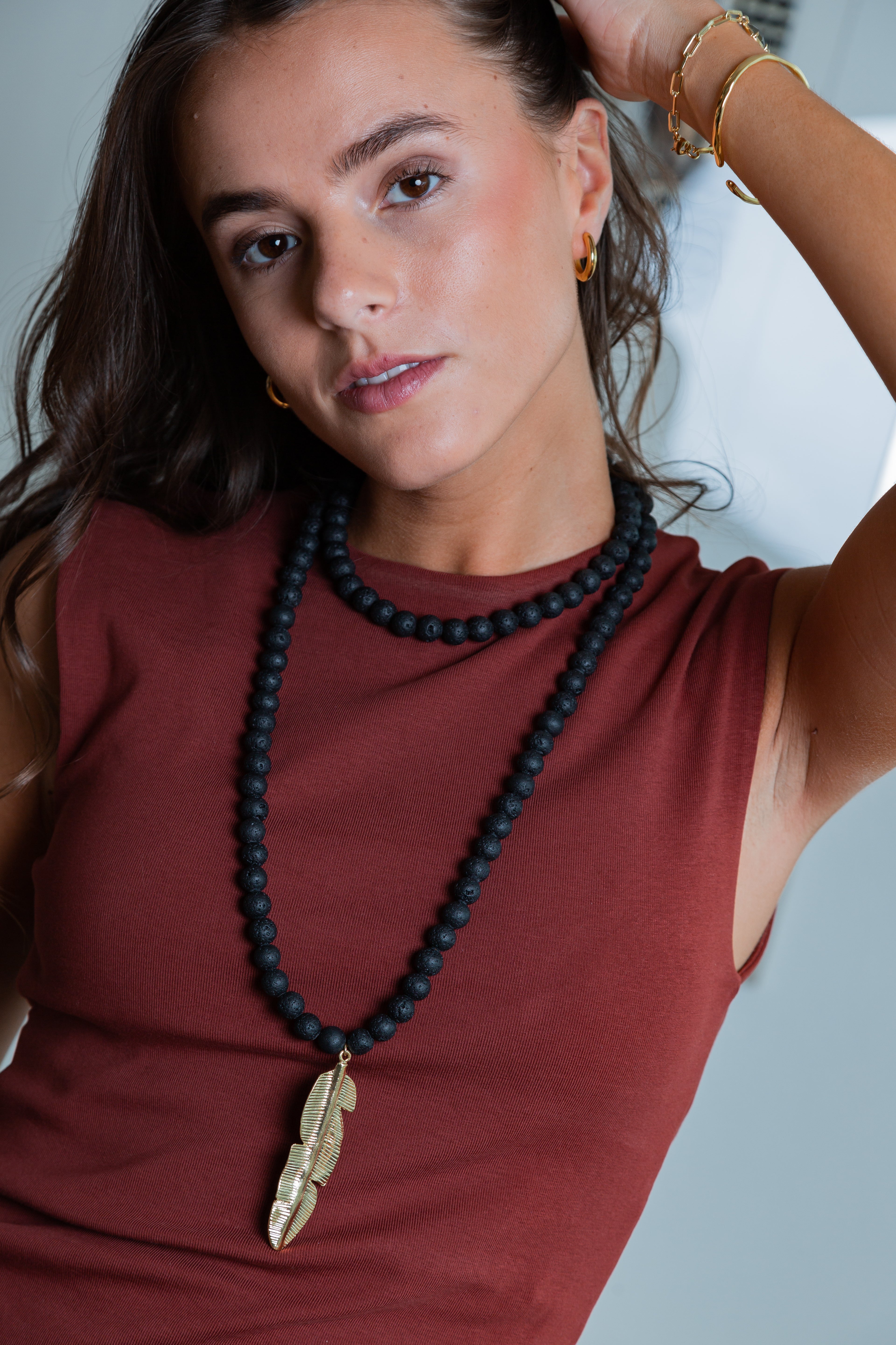 Collar Maxi Hoja
