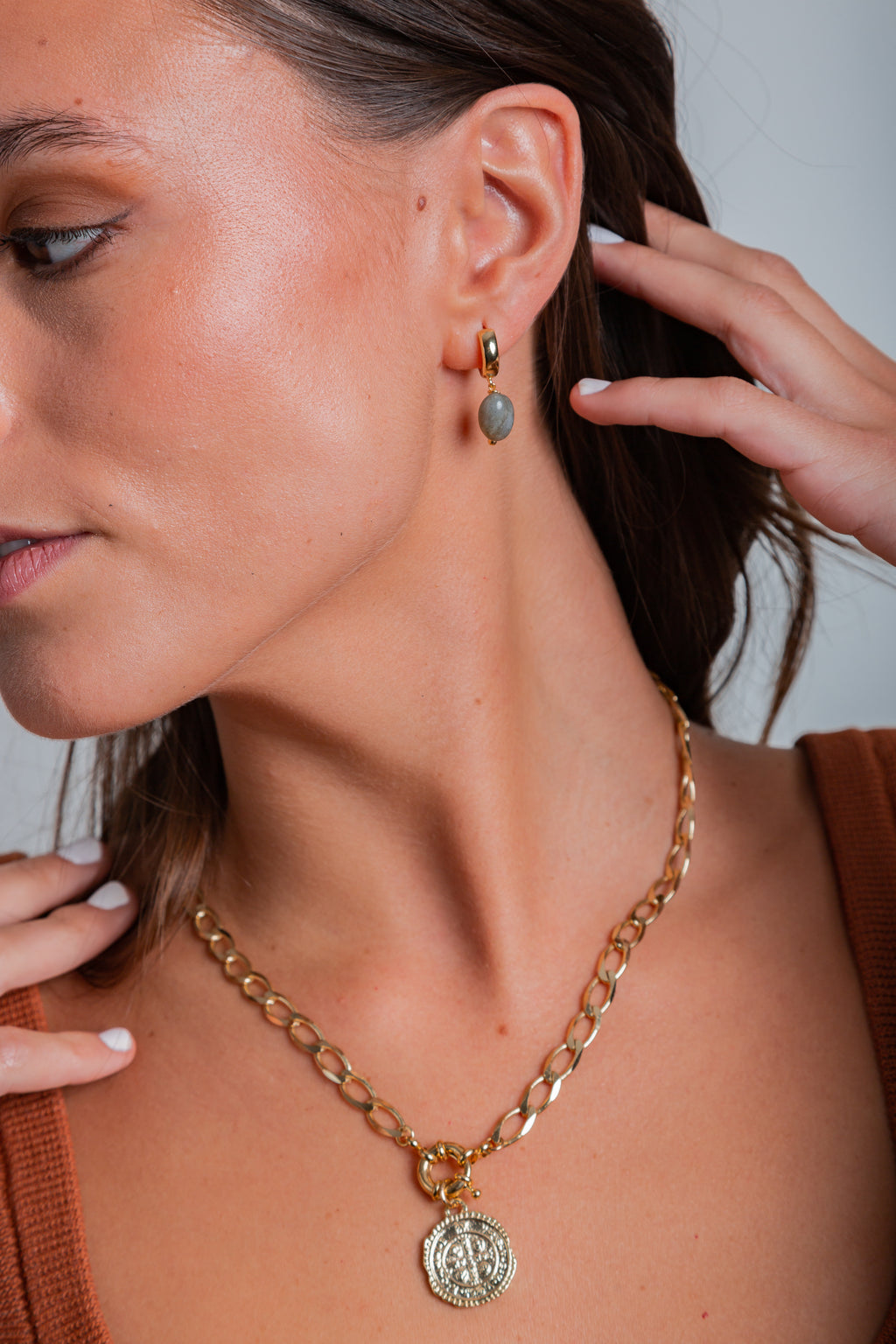 Aros Mini Labradorita