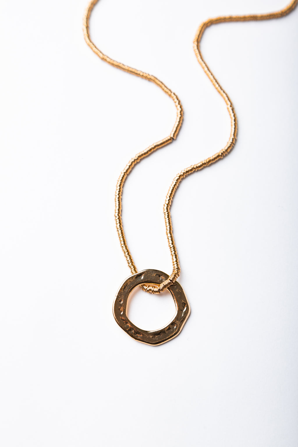 Collar dorado Tanya desmontable en oro 18k